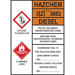 Allied Petroluem Hazchem 3Z 3082 Diesel