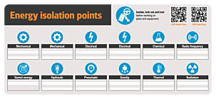 Energy Isolation Points 230x100mm 