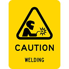 Caution- Welding 