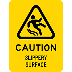 Caution- Slippery Surface