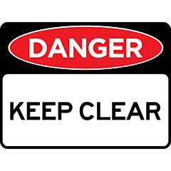 Danger - Keep Clear 