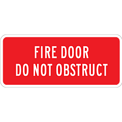 Fire Door No Block 460x200mm