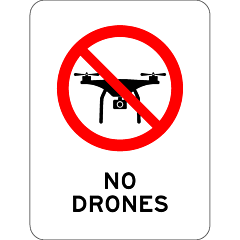 Prohibitory - No Drones