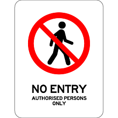 Prohibitory - No Entry 