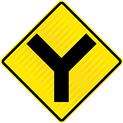 PW12.1 (WJ6U) Intersection Y Junction Uncontrolled