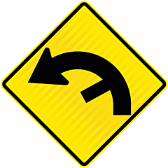 PW26 Curve 15-90 with Concealed Exit Left