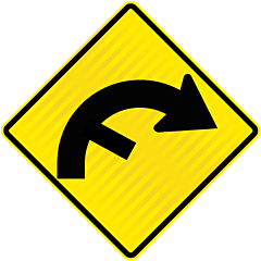 Curve 15-90 with Concealed Exit Right