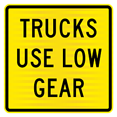 PW28 (WN51) Trucks Use Low Gear