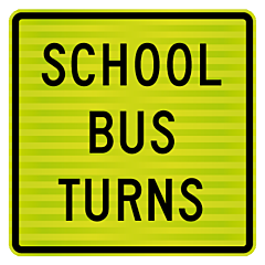 PW34.2 (WU52) School Bus Turns