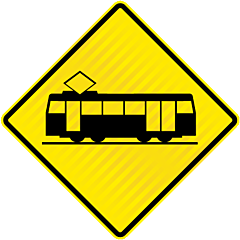PW63 (WX2L) Tram / Light Rail Left
