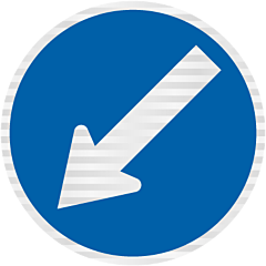 RG17 (RD6L) Keep Left