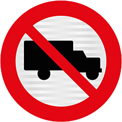 RG23.1 (RJ13) No Heavy Vehicles