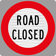 (RD3B) Temp Road Closed - Level 2