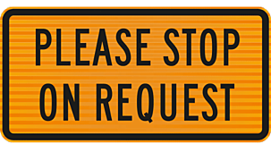 (TA21B) Please Stop On Request  Level 2