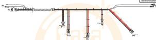 Data Signs Part: (12121) PTL Complete Wiring Harness from Battery Box to Aspects 