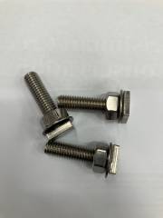 M8x32mm Square Head Nuts/Bolts/Washer Pk100