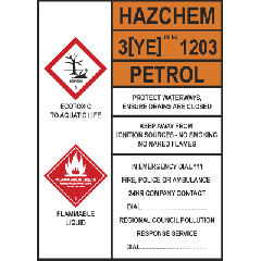 Allied Petroluem Hazchem 3YE 1203 Petrol
