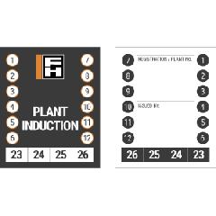 FH "Plant Induction" 50x60mm 