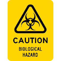 Caution-Biological Hazard