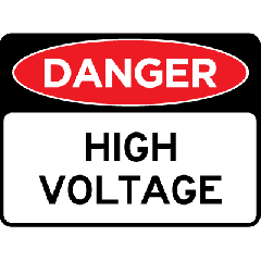 Danger - High Voltage