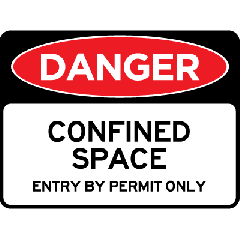 Danger - Confined Space