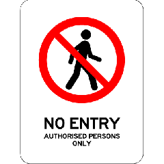Prohibitory - No Entry 