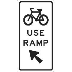 Cyclists Use Ramp - 600x1200