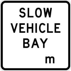 Slow Vehicle Bay __ m/km - 900x900