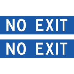 Wairoa -  No Exit Slide On - Double Sided