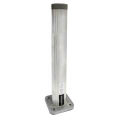 Pole Aluminium Frangible Optimast c/w Cap & Base Plate