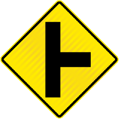 PW11.1-1 (WJ4R) Side Road Junction UnControlled Right