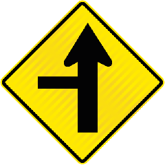 PW11 (WJ5L) Side Road Junction Controlled Left