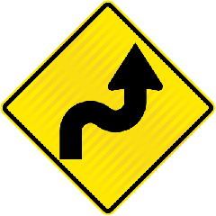 PW21-1 (WM6R) Reverse Curve >60 Right