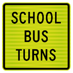 PW34.2 (WU52) School Bus Turns