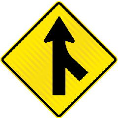 PW4-1 (WJ7R) Merge Traffic Right