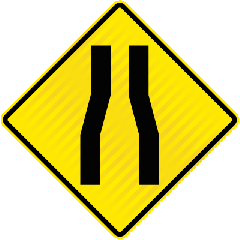 Pw43.1 (WW1B) Road Narrows