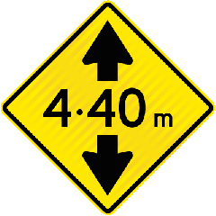 PW45 (WW21) Low Overhead Clearance Advanced Warning