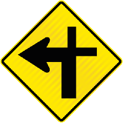 PW9.1 (WJ2L) Cross Road Junction Left