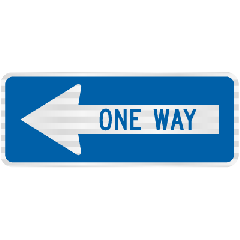 RG14 (RD7) One Way Left