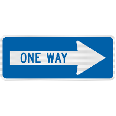 RG14R (RD7) One Way Right