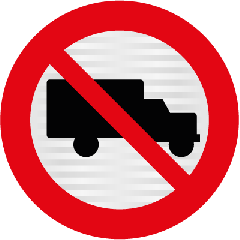 RG23.1 (RJ13) No Heavy Vehicles