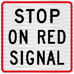 RG30 (RP61) Stop on Red Signal
