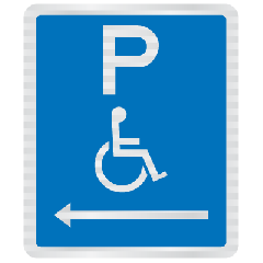 Disabled Parking Left