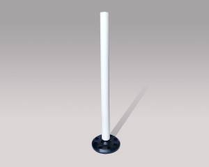 Reflex RP1 Surface Mount (Bolt Down) Post White 60x840mm Round Base