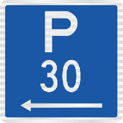 Parking Time Restriction Left