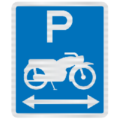 Motorcycle Parking Left & Right