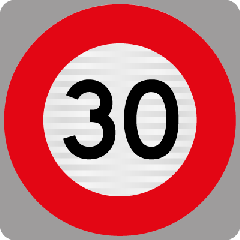 (RS1B) Temporary Speed Limit - Level 2