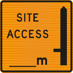 (TZ1LB) Site Access ___m Left - Level 2