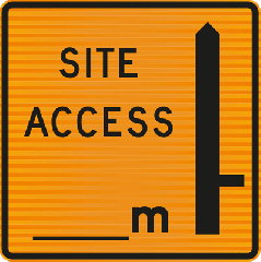 (TZ1RB) Site Access ___m Right - Level 2