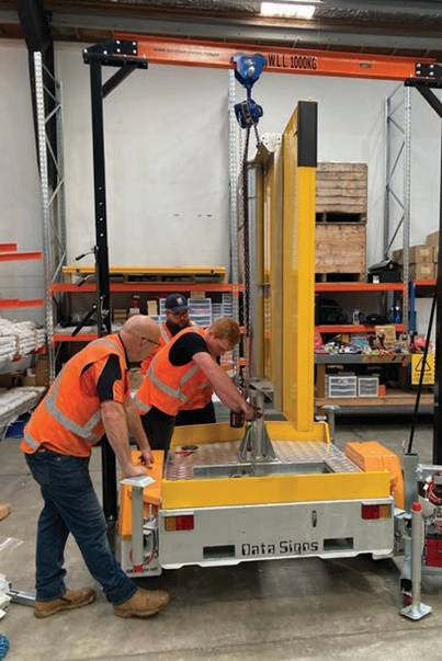 Data Signs servicing